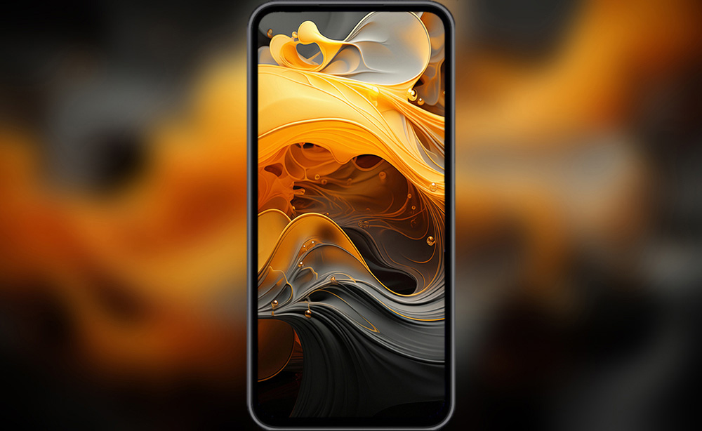 Fond d'écran abstrait en or liquide Ultra HD 4K pour ordinateur de bureau et téléphone téléchargement gratuit
