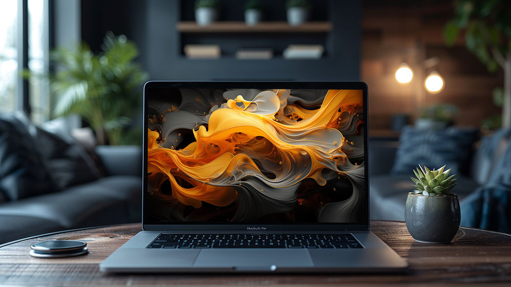 Fond d'écran abstrait en or liquide Ultra HD 4K pour ordinateur de bureau et téléphone téléchargement gratuit