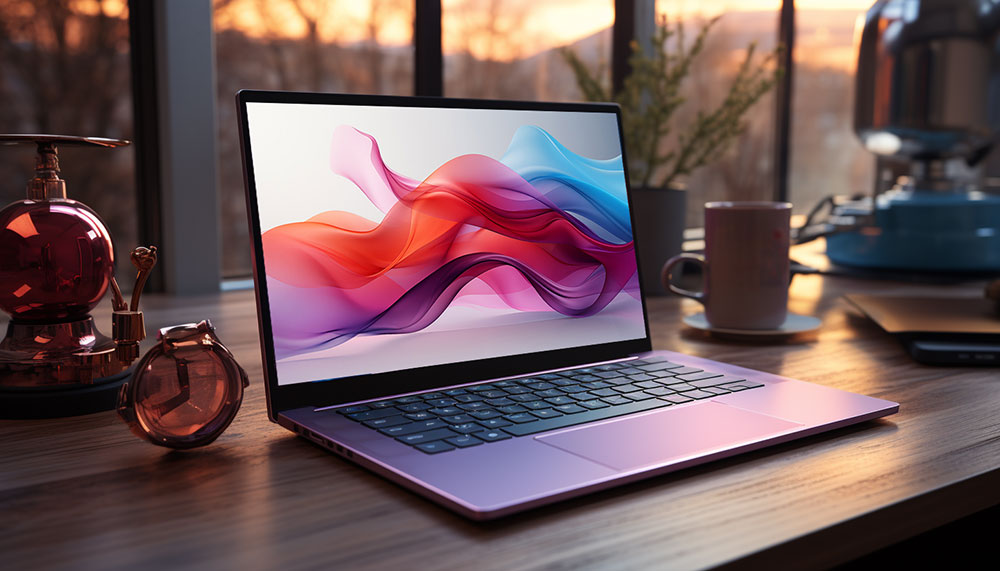 Fond d'écran abstrait de vagues colorées Fond d'écran Ultra HD 4K pour ordinateur de bureau et téléphone téléchargement gratuit