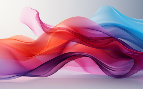 Fond d'écran abstrait de vagues colorées Fond d'écran Ultra HD 4K pour ordinateur de bureau et téléphone téléchargement gratuit