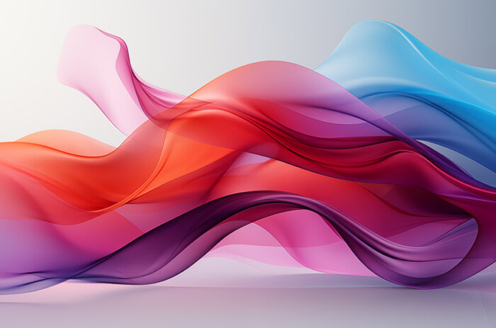 Fond d'écran abstrait de vagues colorées Fond d'écran Ultra HD 4K pour ordinateur de bureau et téléphone téléchargement gratuit