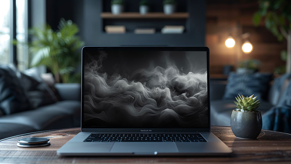 Vagues de fumée 3D Fond d'écran abstrait Ultra HD 4K pour ordinateur de bureau et téléphone téléchargement gratuit