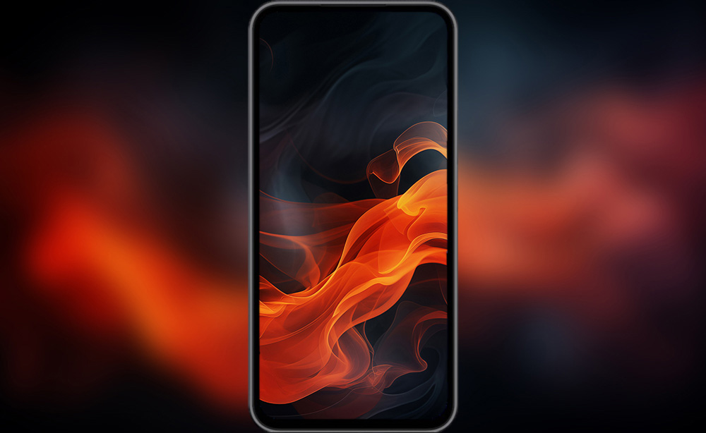 Abstract smoke and flame wallpaper Ultra HD 4K background for Desktop and Phone free download