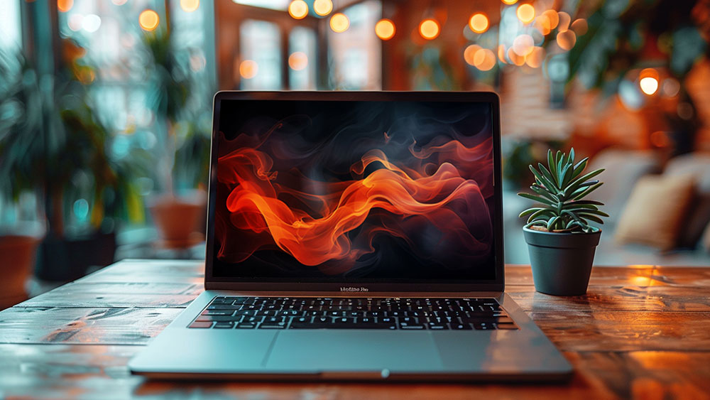Abstract smoke and flame wallpaper Ultra HD 4K background for Desktop and Phone free download