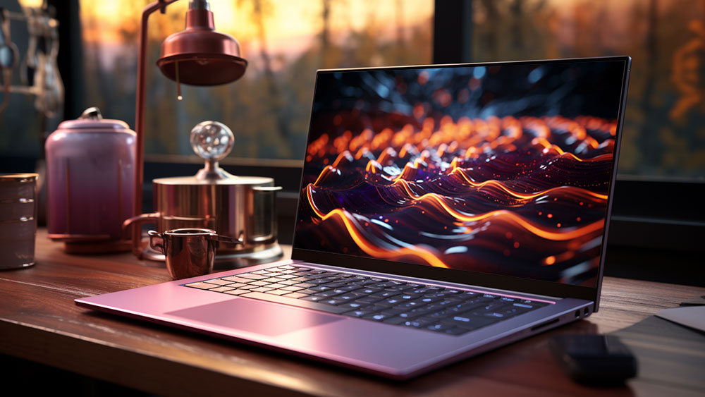 Fond d'écran abstrait Vagues d'énergie HD 4K pour ordinateur de bureau et téléphone téléchargement gratuit