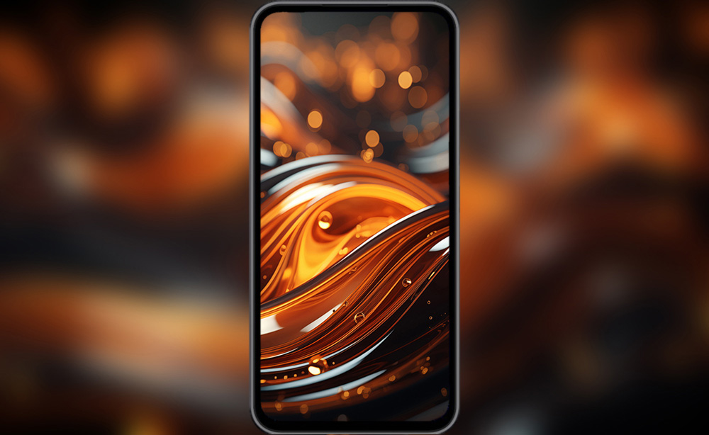 Fond d'écran abstrait de vagues dorées Fond d'écran Ultra HD 4K pour ordinateur de bureau et téléphone téléchargement gratuit