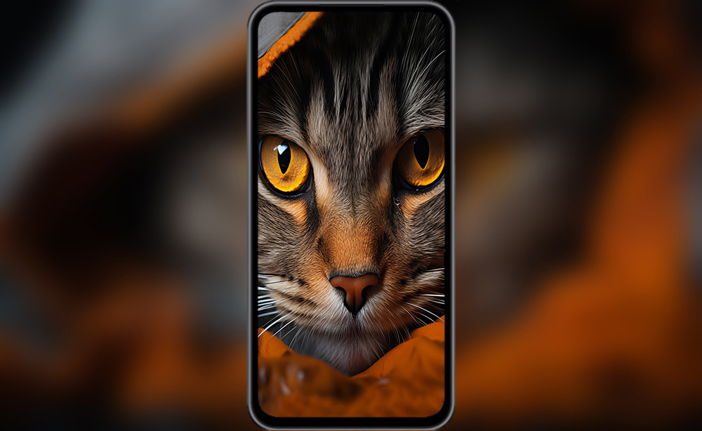 fond d'écran ultra HD 4K de chat sous une couverture pour ordinateur de bureau, ordinateur portable, iPhone et téléphone téléchargement gratuit
