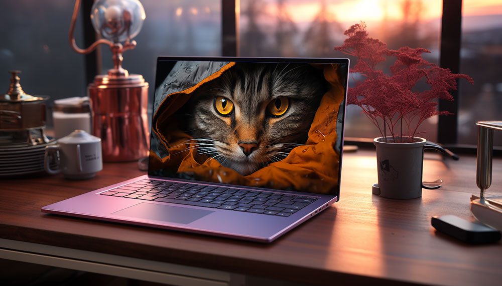 fond d'écran ultra HD 4K de chat sous une couverture pour ordinateur de bureau, ordinateur portable, iPhone et téléphone téléchargement gratuit
