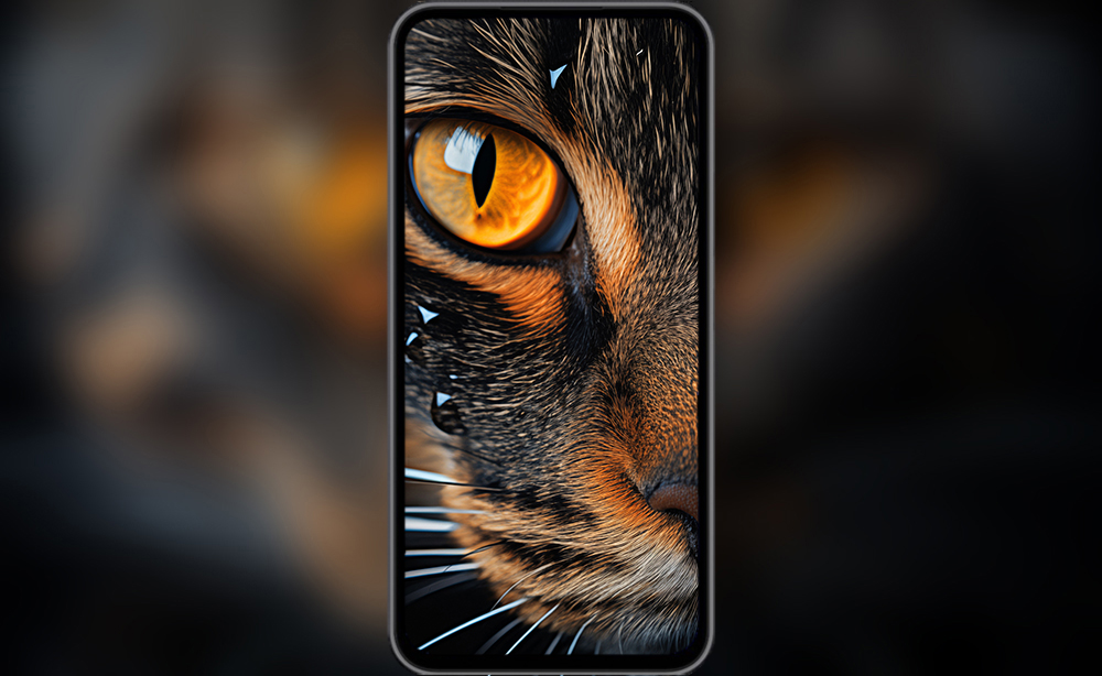 Fond d'écran ultra HD 4K yeux de chat pour ordinateur de bureau, ordinateur portable, iPhone et téléphone téléchargement gratuit