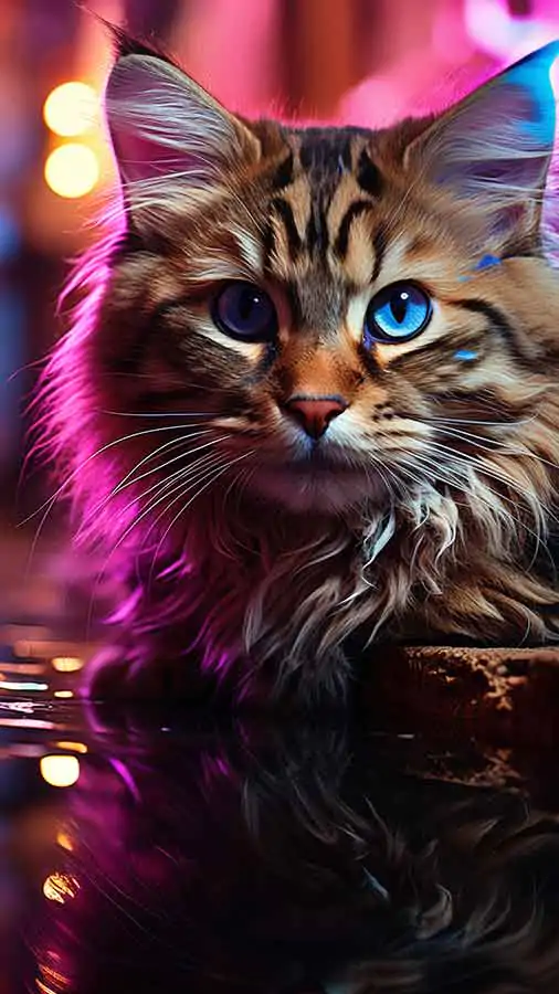 Beautiful cat HD wallpaper 4K free download for iphone and mobile Phone