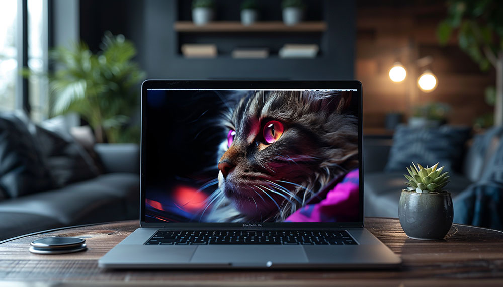 Fond d'écran de chat aux yeux violets ultra HD 4K pour ordinateur de bureau, ordinateur portable, iPhone et téléphone téléchargement gratuit