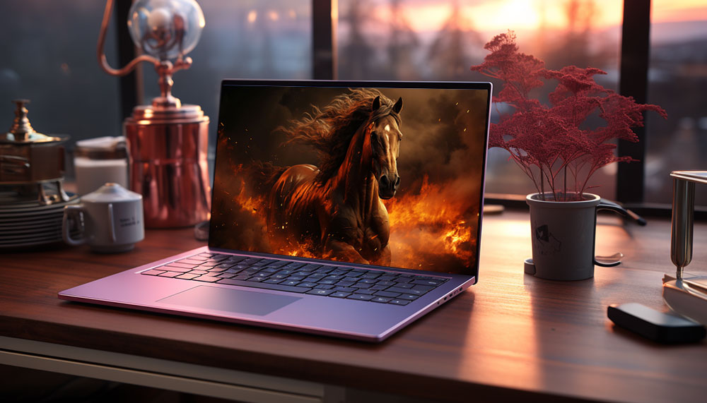 Cheval courant fond d'écran ultra HD 4K pour ordinateur de bureau, ordinateur portable, iPhone et téléphone téléchargement gratuit