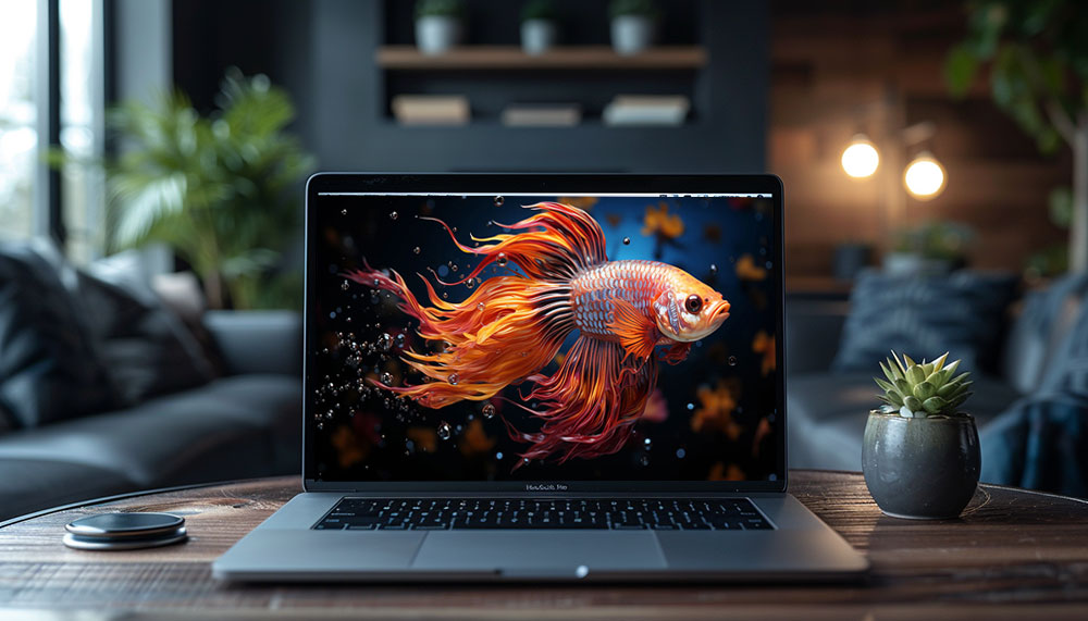 fond d'écran ultra HD 4K poisson rouge doré pour ordinateur de bureau et téléphone téléchargement gratuit