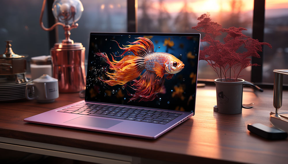 fond d'écran ultra HD 4K poisson rouge doré pour ordinateur de bureau et téléphone téléchargement gratuit