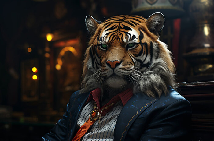 Portrait d'un tigre fond d'écran ultra HD 4K pour ordinateur de bureau, ordinateur portable, iPhone et téléphone téléchargement gratuit