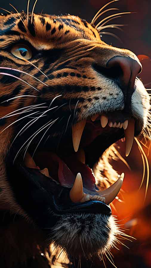 Gros plan Leopard Wallpaper HD 4K Téléchargement gratuit pour iPhone et téléphone mobile