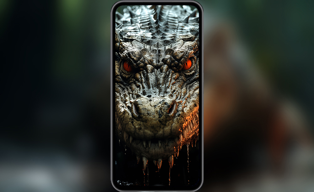 Fond d'écran crocodile ultra HD 4K pour ordinateur de bureau, ordinateur portable, iPhone et téléphone téléchargement gratuit