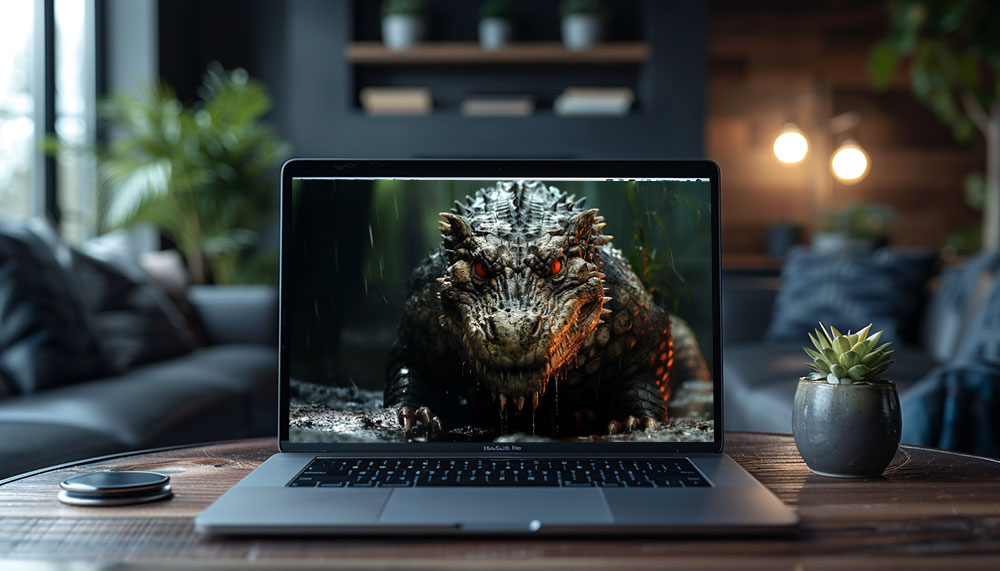 Fond d'écran crocodile ultra HD 4K pour ordinateur de bureau, ordinateur portable, iPhone et téléphone téléchargement gratuit