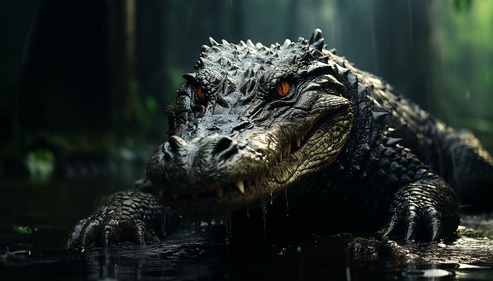 gros plan d'un crocodile fond d'écran ultra HD 4K pour ordinateur de bureau, ordinateur portable, iPhone et téléphone téléchargement gratuit