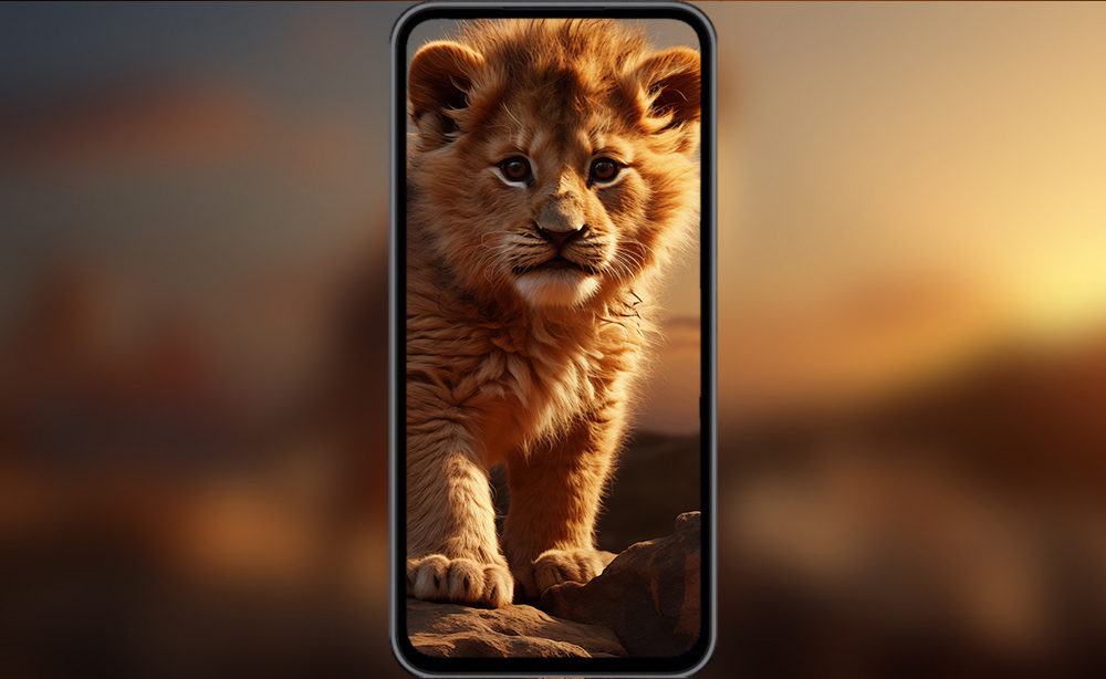 Baby lion cub ultra HD 4K wallpaper background for Desktop laptop iphone and Phone free download