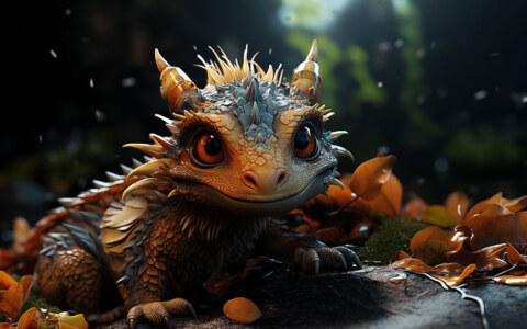 Fond d'écran mignon bébé dragon ultra HD 4K pour ordinateur de bureau, ordinateur portable, iPhone et téléphone téléchargement gratuit