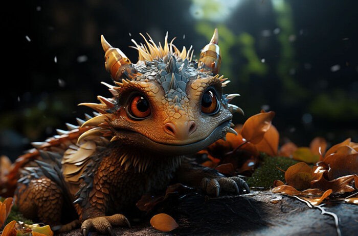 Fond d'écran mignon bébé dragon ultra HD 4K pour ordinateur de bureau, ordinateur portable, iPhone et téléphone téléchargement gratuit