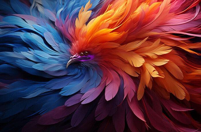 Fond d'écran d'oiseau coloré ultra HD 4K pour ordinateur de bureau et téléphone téléchargement gratuit