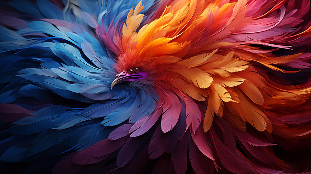 Fond d'écran d'oiseau coloré ultra HD 4K pour ordinateur de bureau et téléphone téléchargement gratuit