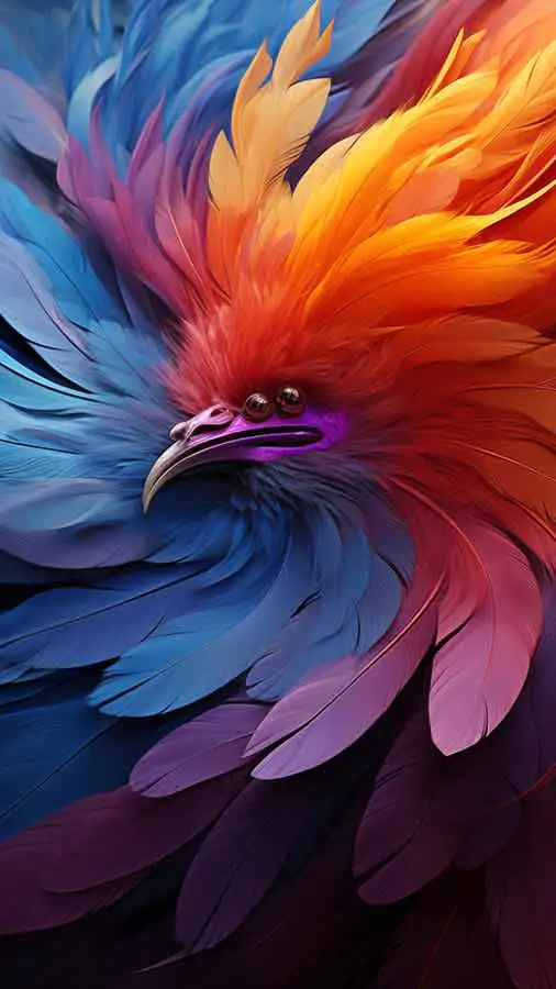 Téléchargement gratuit du fond d'écran HD 4K d'oiseaux colorés pour iPhone et téléphone mobile