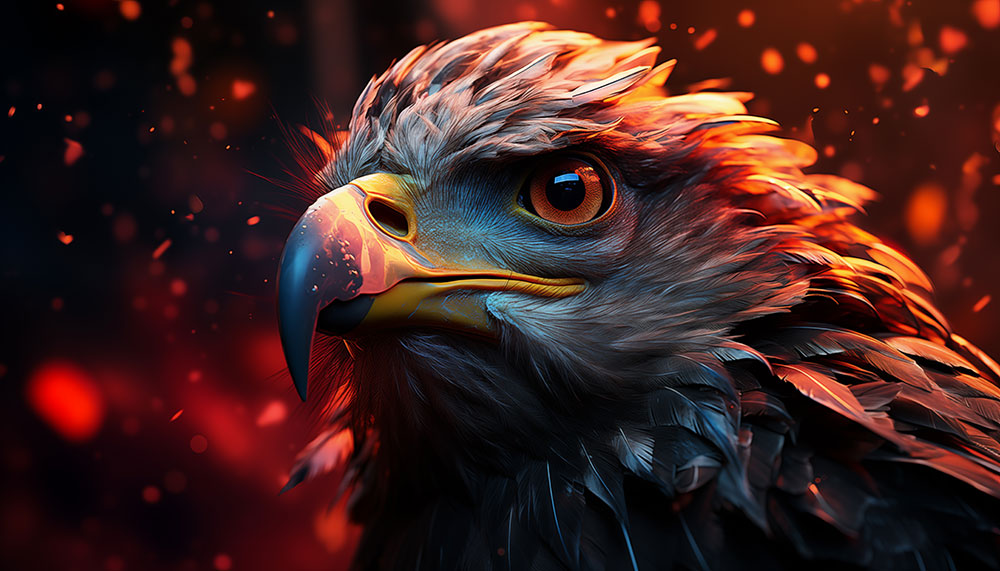 fond d'écran ultra HD 4K d'un aigle à tête blanche en gros plan pour ordinateur de bureau, ordinateur portable, iPhone et téléphone téléchargement gratuit