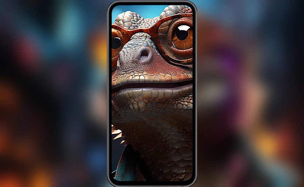 Fond d'écran ultra HD 4K de Lézard Cool pour ordinateur et téléphone, téléchargement gratuit