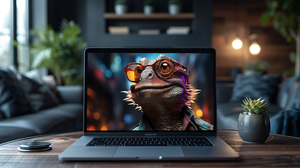 Fond d'écran ultra HD 4K de Lézard Cool pour ordinateur et téléphone, téléchargement gratuit