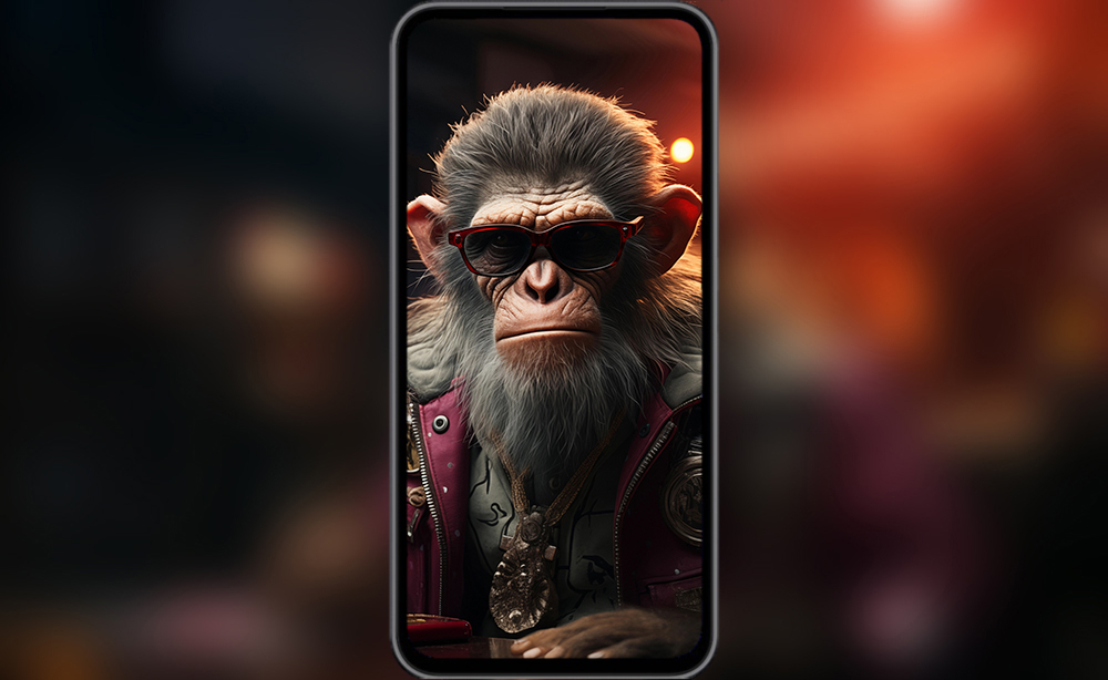 Fond d'écran cool singe ultra HD 4K pour ordinateur de bureau, ordinateur portable, iPhone et téléphone téléchargement gratuit