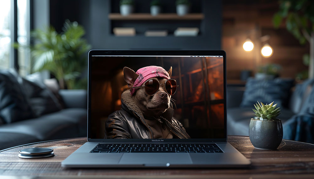 Fond d'écran chien cool ultra HD 4K pour ordinateur et téléphone à télécharger gratuitement
