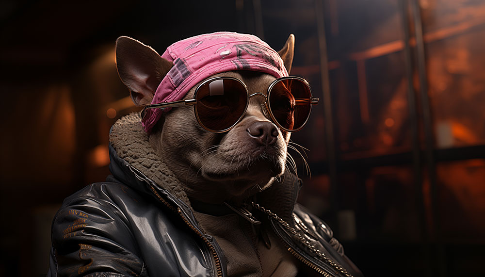 Fond d'écran chien cool ultra HD 4K pour ordinateur et téléphone à télécharger gratuitement