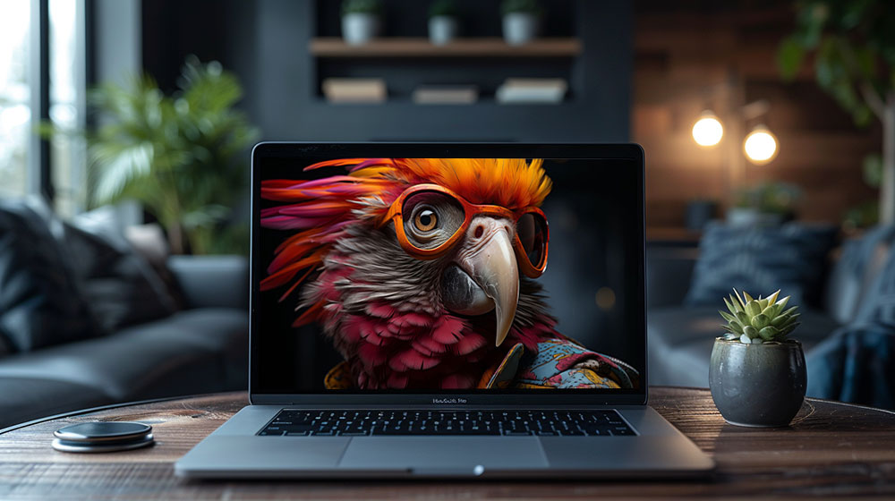 Fond d'écran ultra HD 4K de perroquet coloré cool pour ordinateur de bureau et téléphone téléchargement gratuit
