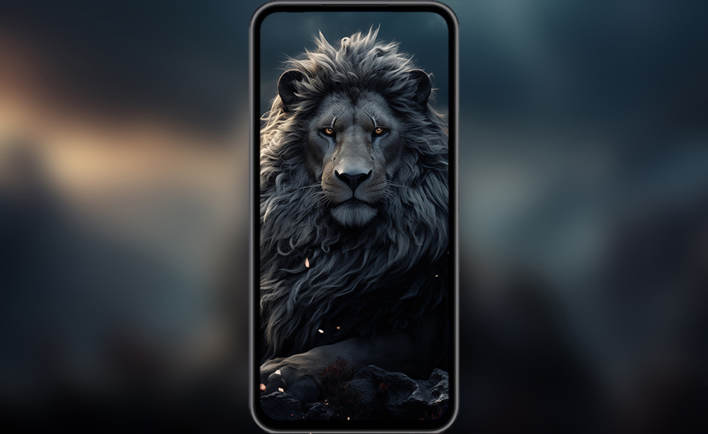 fond d'écran ultra HD 4K de lion blanc pour ordinateur de bureau, ordinateur portable, iPhone et téléphone téléchargement gratuit
