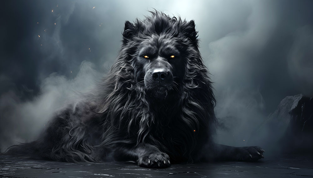 Fond d'écran loup noir ultra HD 4K pour ordinateur de bureau, portable, iPhone et téléphone à télécharger gratuitement