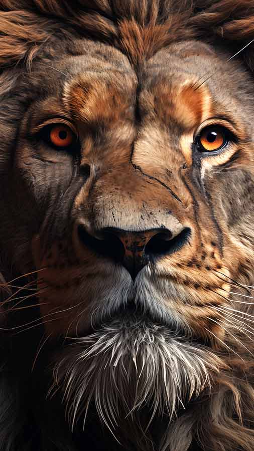 Téléchargement gratuit du fond d'écran HD 4K du Roi Lion pour téléphones iPhone