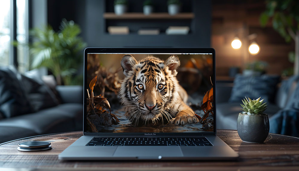 Fond d'écran mignon bébé tigre ultra HD 4K pour ordinateur de bureau et téléphone téléchargement gratuit