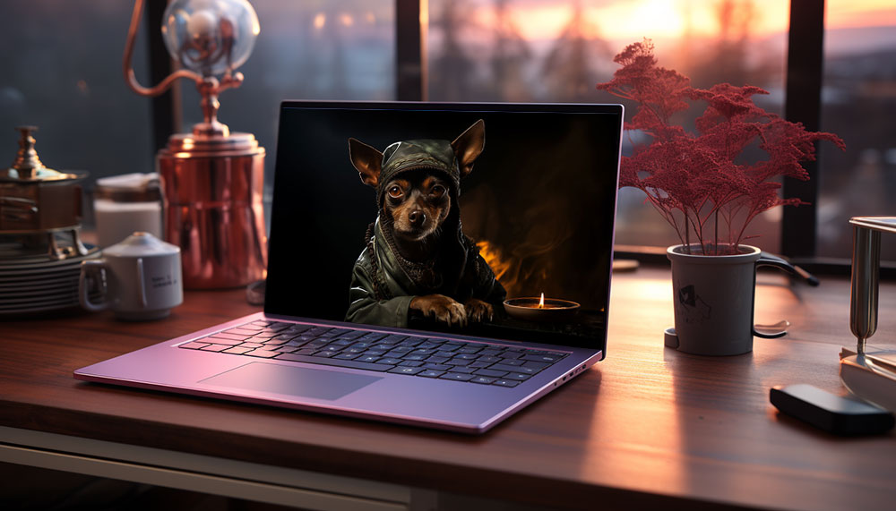 Fond d'écran HD 4K de chien moine pour ordinateur de bureau et téléphone à télécharger gratuitement