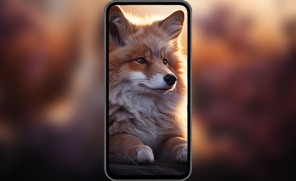 fond d'écran mignon bébé renard ultra HD 4K pour ordinateur de bureau et téléphone téléchargement gratuit