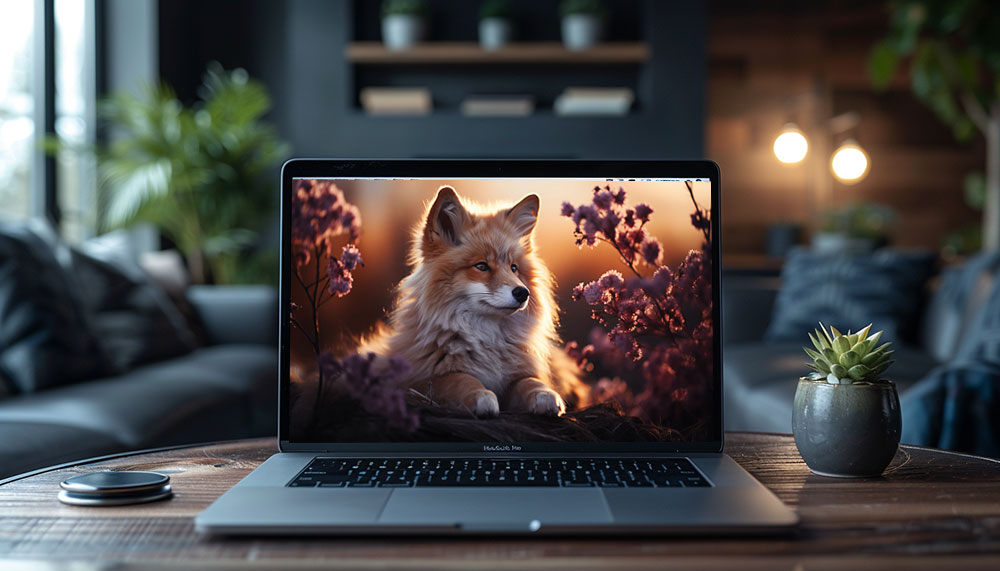 fond d'écran mignon bébé renard ultra HD 4K pour ordinateur de bureau et téléphone téléchargement gratuit