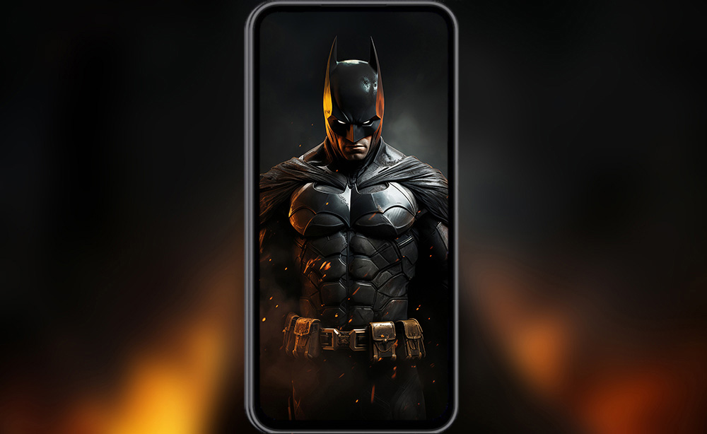 Fond d'écran Batman 4K HD pour téléphone mobile iPhone Téléchargement gratuit