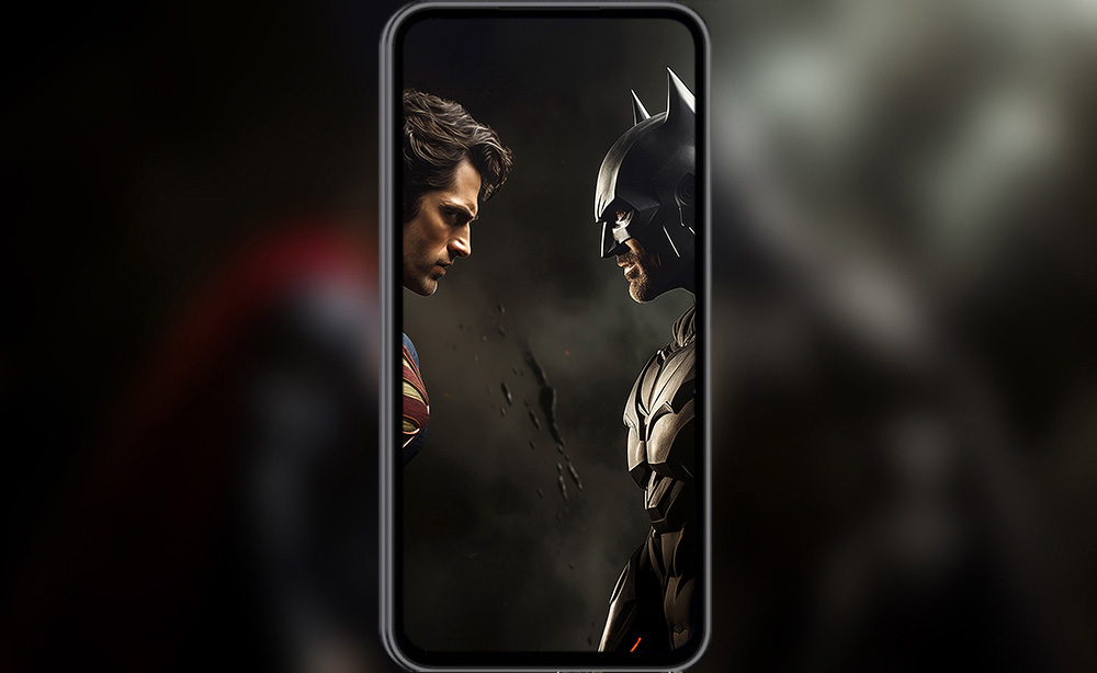 Fond d'écran Superman vs Batman 4K HD pour PC de bureau Mac ordinateur portable mobile iPhone téléphone téléchargement gratuit