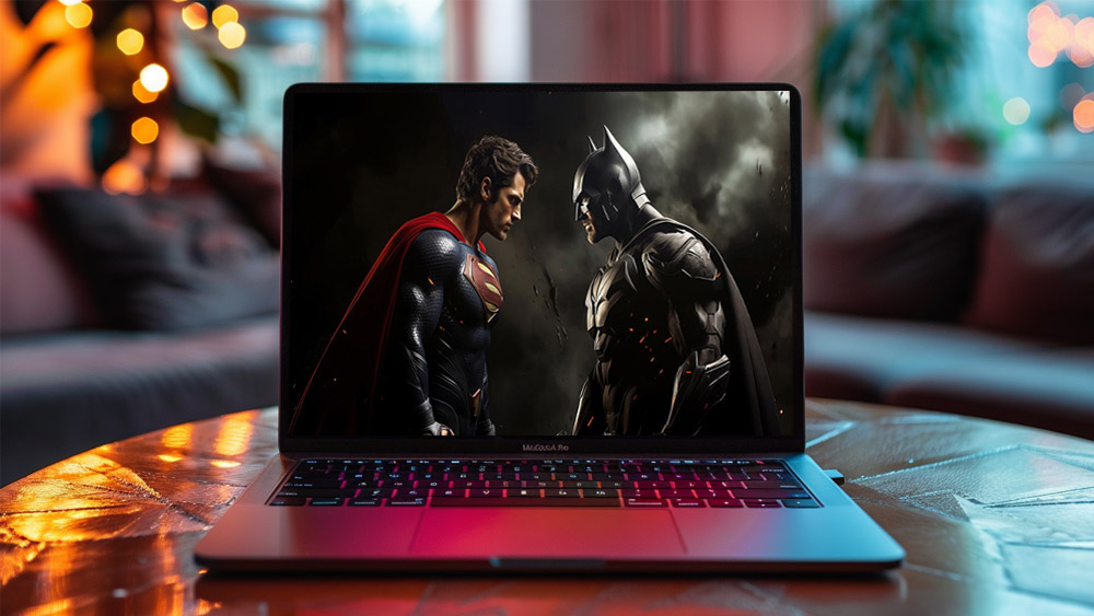 Fond d'écran Superman vs Batman 4K HD pour PC de bureau Mac ordinateur portable mobile iPhone téléphone téléchargement gratuit