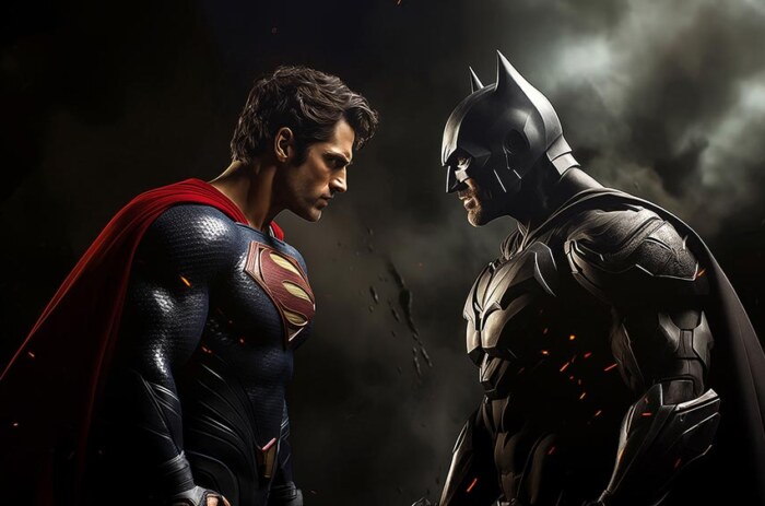 Fond d'écran Superman vs Batman 4K HD pour PC de bureau Mac ordinateur portable mobile iPhone téléphone téléchargement gratuit