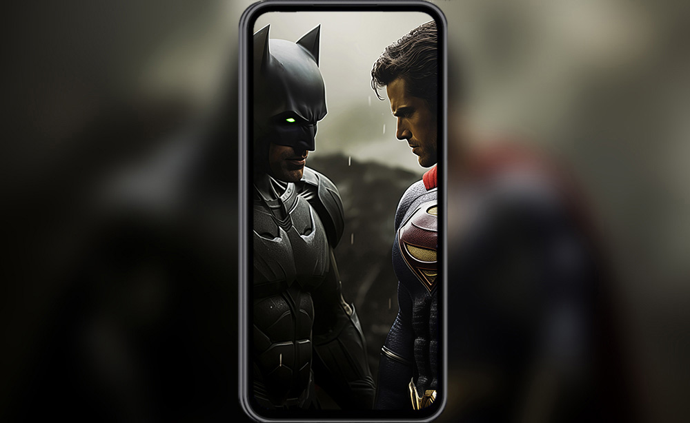 Bataille Batman vs Superman fond d'écran 4K HD pour PC de bureau Mac ordinateur portable mobile iPhone téléphone téléchargement gratuit fond ultraHD UHD