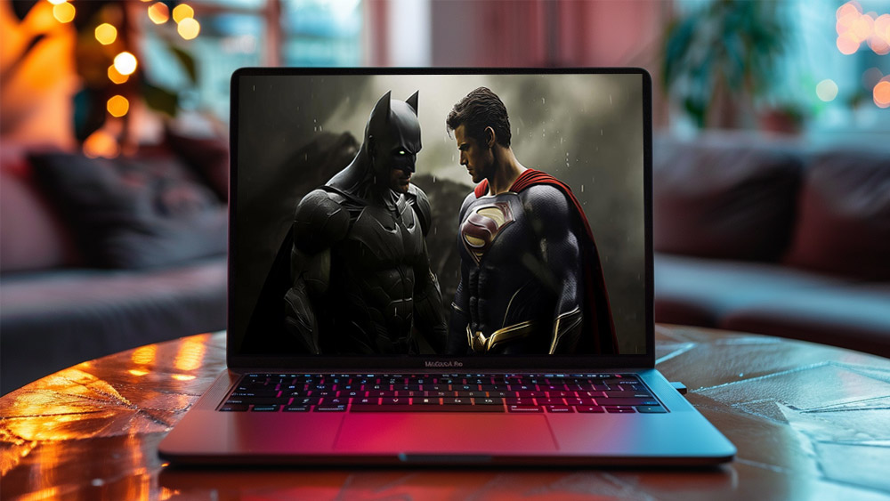 Bataille Batman vs Superman fond d'écran 4K HD pour PC de bureau Mac ordinateur portable mobile iPhone téléphone téléchargement gratuit fond ultraHD UHD