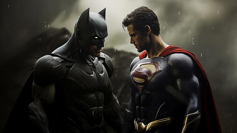 Bataille Batman vs Superman fond d'écran 4K HD pour PC de bureau Mac ordinateur portable mobile iPhone téléphone téléchargement gratuit fond ultraHD UHD